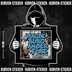 Fußball Aufkleber Magdeburg kaufen – Vinyl Sticker für die Kurve, wetterfest