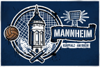 Mannheim Fußball Sticker kaufen – Vinyl Sticker für die Kurve, wetterfest