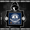 Mannheim Ultra Aufkleber kaufen – Vinyl Sticker für die Kurve, wetterfest – Charakter haelt den Sticker