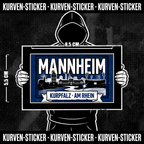 Ultra Aufkleber Mannheim kaufen – Vinyl Sticker für die Kurve, wetterfest – Charakter haelt den Sticker