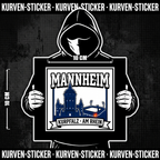 Ultra Sticker Mannheim kaufen – Vinyl Sticker für die Kurve, wetterfest – Charakter haelt den Sticker