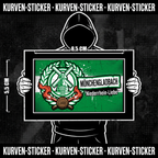 Ultra Aufkleber Mönchengladbach kaufen – Vinyl Sticker für die Kurve, wetterfest