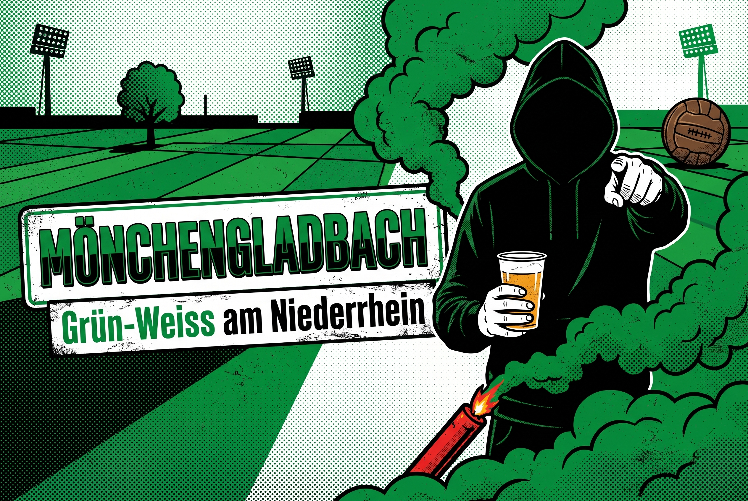 Mönchengladbach Ultra Sticker kaufen – Vinyl Sticker für die Kurve, wetterfest