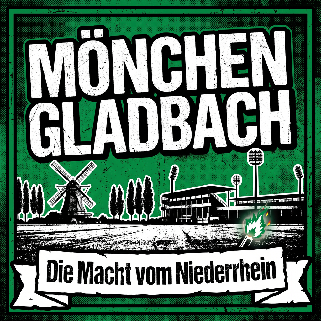 Fußball Sticker Mönchengladbach kaufen – Vinyl Sticker für die Kurve, wetterfest