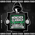 Fußball Sticker Mönchengladbach kaufen – Vinyl Sticker für die Kurve, wetterfest