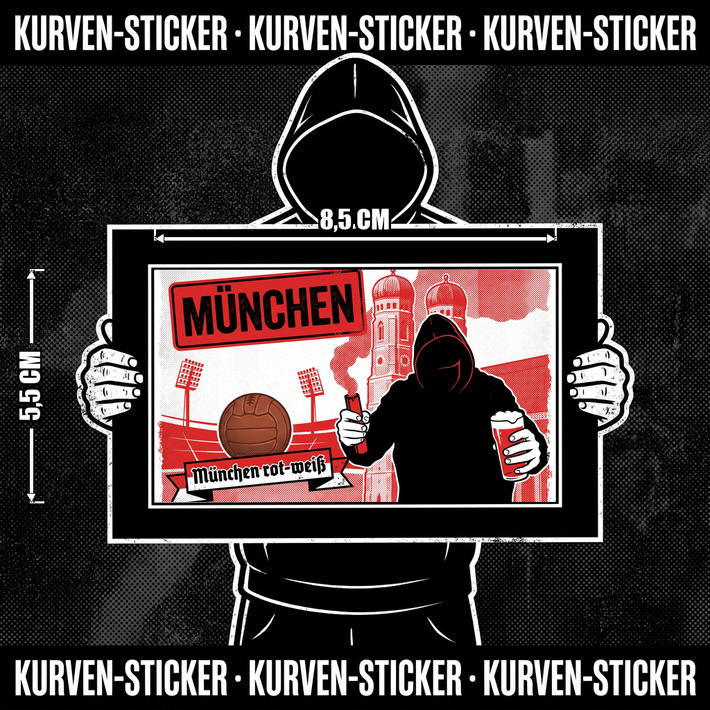 Ultra Sticker München kaufen – Vinyl Sticker für die Kurve, wetterfest