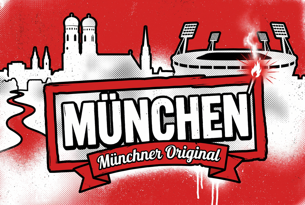 München Ultra Aufkleber kaufen – Vinyl Sticker für die Kurve, wetterfest