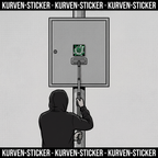 Ultra Sticker Münster kaufen – Vinyl Sticker für die Kurve, wetterfest – mit Aufkleberstab
