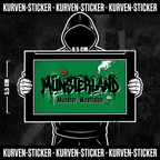 Münster Fußball Aufkleber kaufen – Vinyl Sticker für die Kurve, wetterfest – Charakter haelt den Sticker