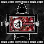 Nürnberg Ultra Sticker kaufen – Vinyl Sticker für die Kurve, wetterfest