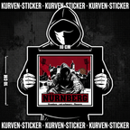Nürnberg Fan Aufkleber für die Kurve kaufen – Vinyl Sticker wetterfest