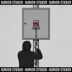 Fußball Aufkleber Nürnberg kaufen – Vinyl Sticker für die Kurve, wetterfest – mit Vinyl-Stickerstab