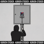 Rostock Ultra Sticker kaufen – Vinyl Sticker für die Kurve, wetterfest – mit Aufkleberstab