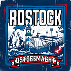 Fußball Aufkleber Rostock kaufen – Vinyl Sticker für die Kurve, wetterfest