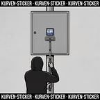 Fußball Aufkleber Rostock kaufen – Vinyl Sticker für die Kurve, wetterfest – mit 1m Teleskopstab