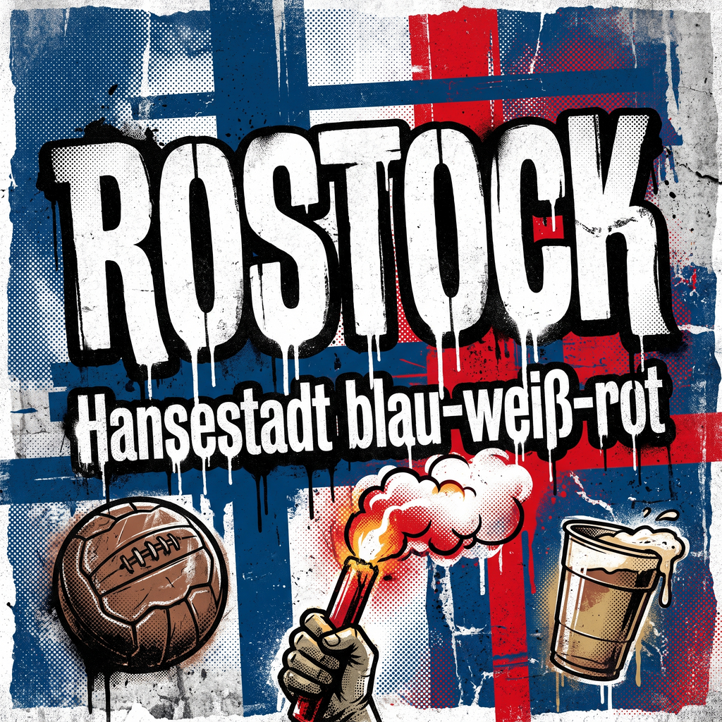 Rostock Ultra Aufkleber kaufen – Vinyl Sticker für die Kurve, wetterfest
