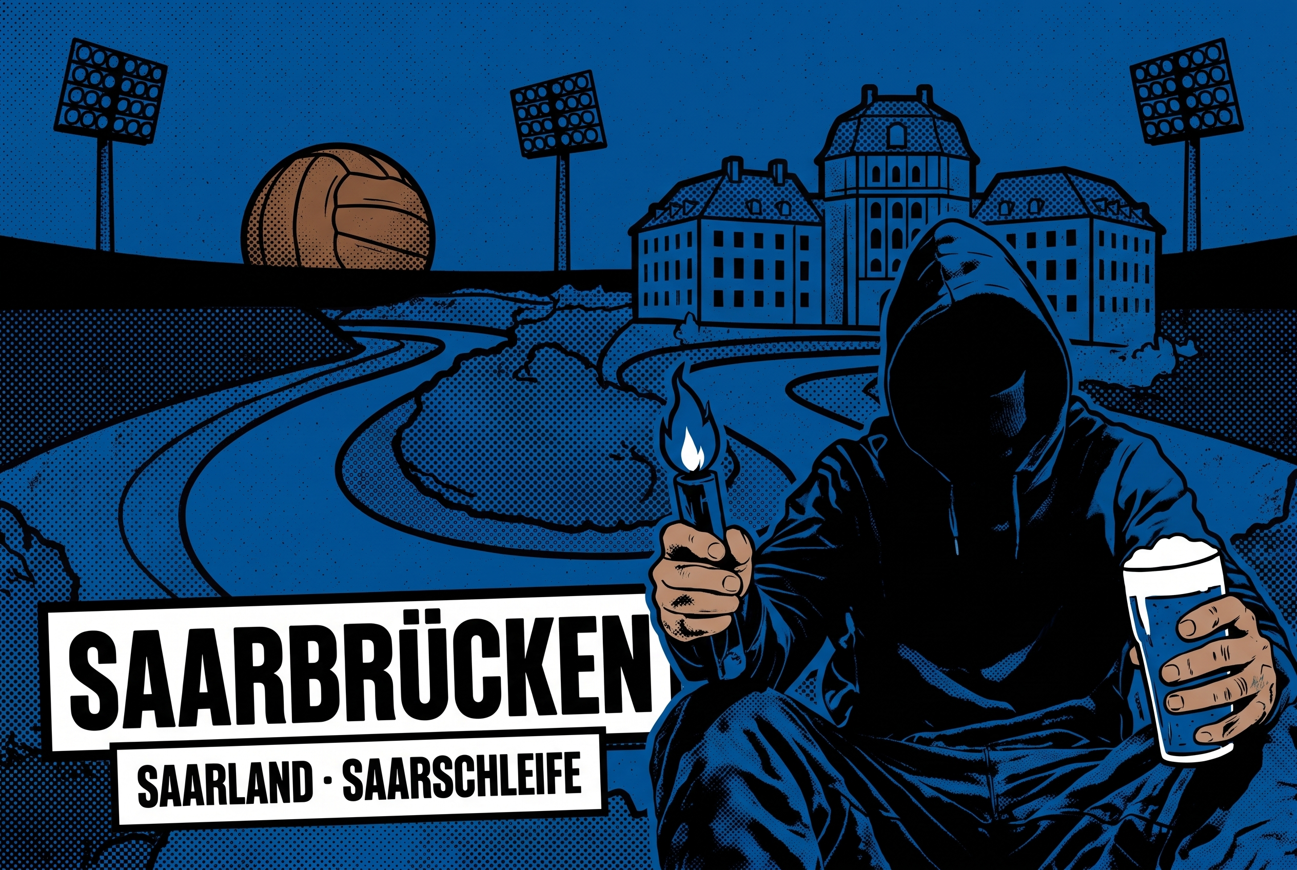 Ultra Aufkleber Saarbrücken kaufen – Vinyl Sticker für die Kurve, wetterfest