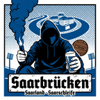 Saarbrücken Ultra Sticker kaufen – Vinyl Sticker für die Kurve, wetterfest