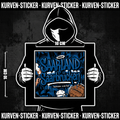 Saarbrücken Fußball Sticker kaufen – Vinyl Sticker für die Kurve, wetterfest