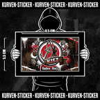 Fußball Aufkleber St. Pauli kaufen – Vinyl Sticker für die Kurve, wetterfest