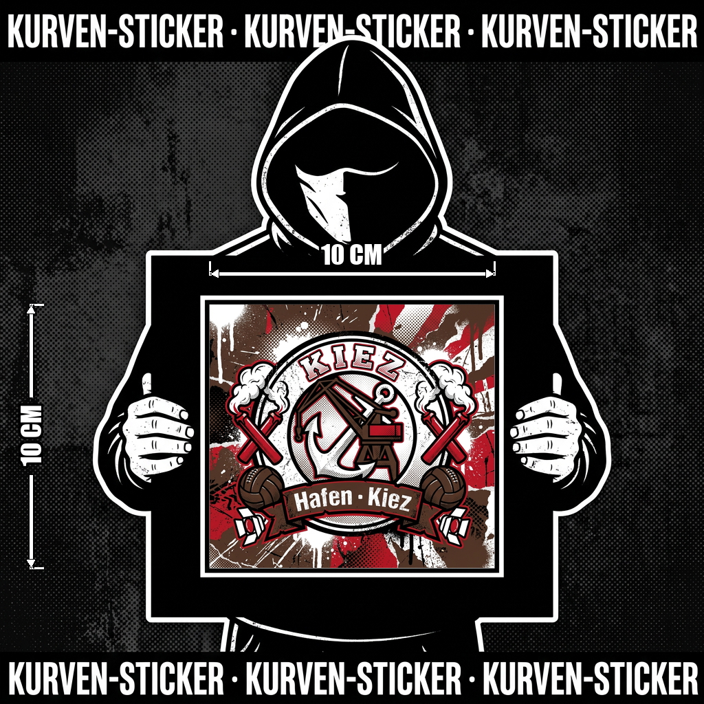 St. Pauli Fußball Sticker kaufen – Vinyl Sticker für die Kurve, wetterfest