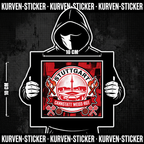 Stuttgart Fußball Sticker kaufen – Vinyl Sticker für die Kurve, wetterfest