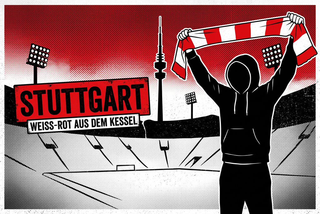 Stuttgart Ultra Sticker kaufen – Vinyl Sticker für die Kurve, wetterfest