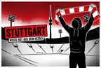Stuttgart Ultra Sticker kaufen – Vinyl Sticker für die Kurve, wetterfest