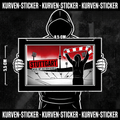 Stuttgart Ultra Sticker kaufen – Vinyl Sticker für die Kurve, wetterfest