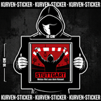 Ultra Aufkleber Stuttgart kaufen – Vinyl Sticker für die Kurve, wetterfest