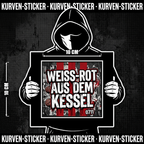 Stuttgart Fußball Aufkleber kaufen – Vinyl Sticker für die Kurve, wetterfest