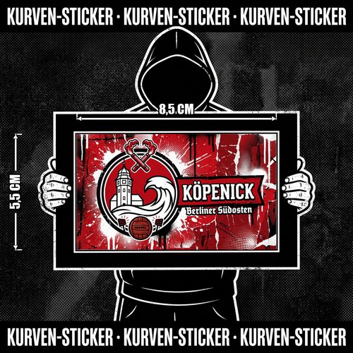 Ultra Aufkleber Berlin kaufen – Vinyl Sticker für die Kurve, wetterfest