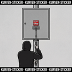 Fan Aufkleber Berlin für die Kurve kaufen – Vinyl Sticker wetterfest – mit Vinyl-Stickerstab