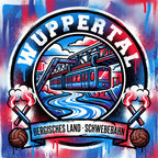 Wuppertal Fußball Aufkleber kaufen – Vinyl Sticker für die Kurve, wetterfest
