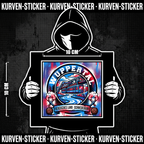 Wuppertal Fußball Aufkleber kaufen – Vinyl Sticker für die Kurve, wetterfest