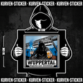 Ultra Wuppertal Aufkleber kaufen – Vinyl Sticker für die Kurve, wetterfest
