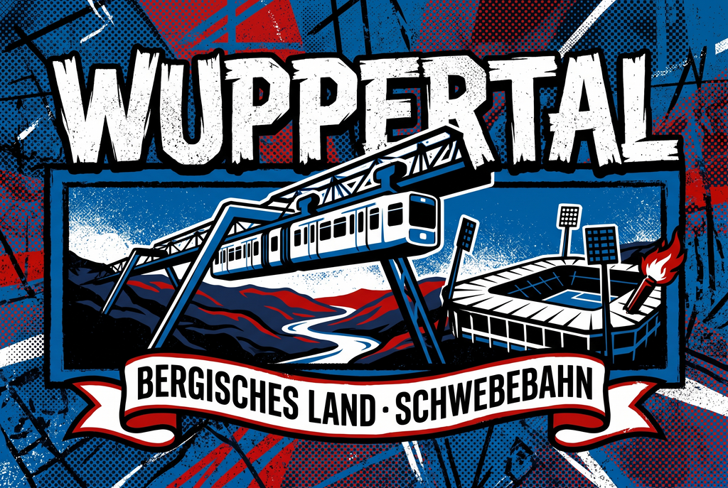 Ultra Aufkleber Wuppertal kaufen – Vinyl Sticker für die Kurve, wetterfest