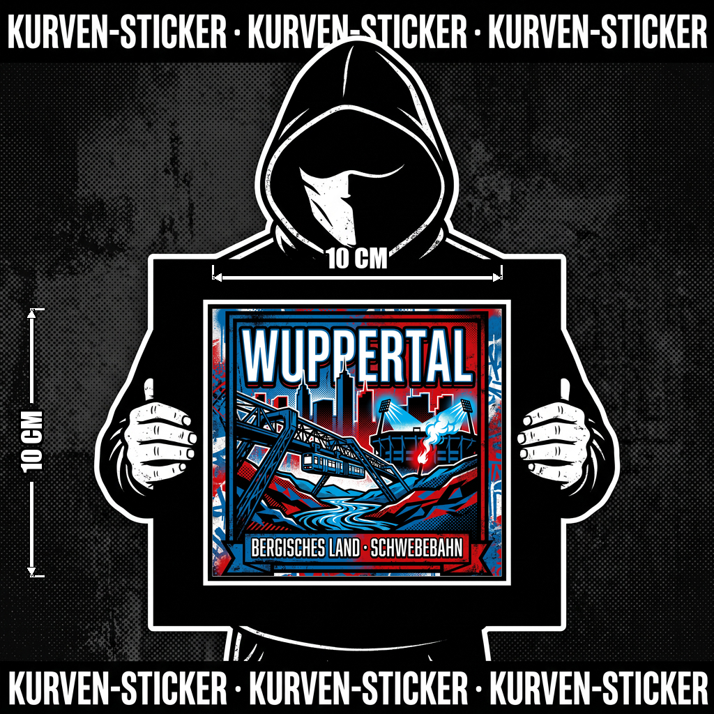 Ultra Sticker Wuppertal kaufen – Vinyl Sticker für die Kurve, wetterfest