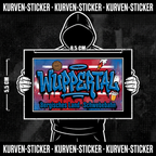 Fußball Sticker Wuppertal kaufen – Vinyl Sticker für die Kurve, wetterfest